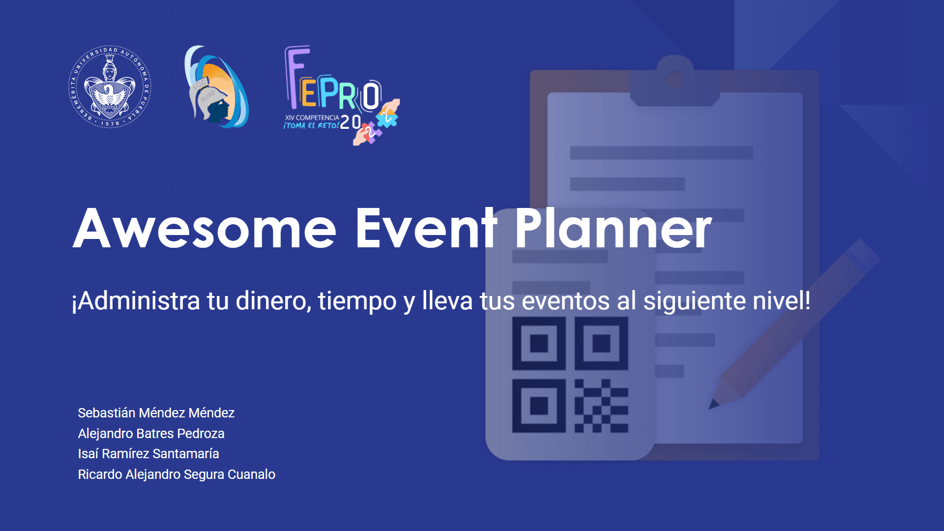 Awesome Event Planner banner