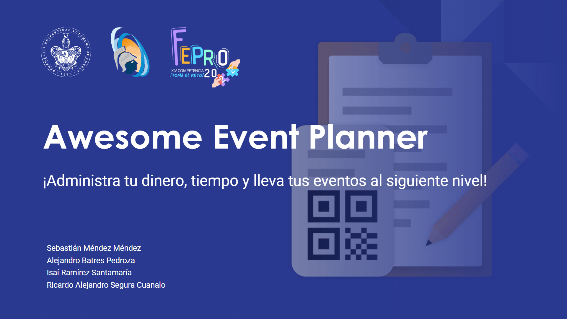 Awesome Event Planner banner
