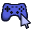 Videogames collection icon